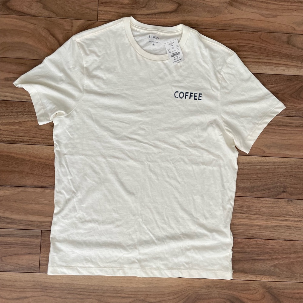 J.Crew Coffee Graphic Tee